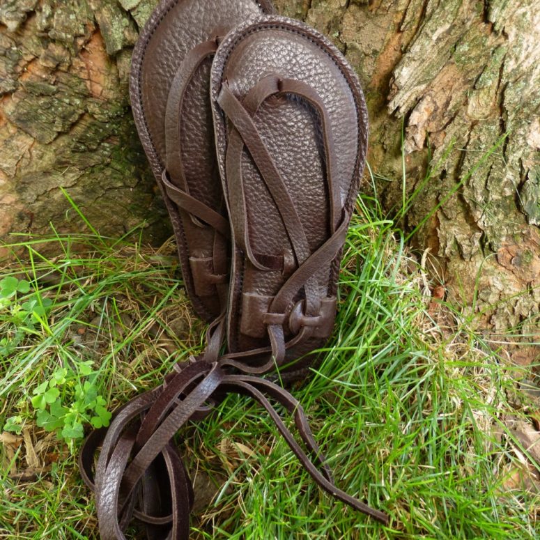 Leather Minimalist Lace Up ACTIVATOR Sandal