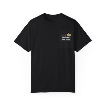 In Lifting We Trust Unisex T-shirt, Motivational Workout Tee, Gym Apparel, Gifts for Fitness Lovers, Casual Wear for all Occasions