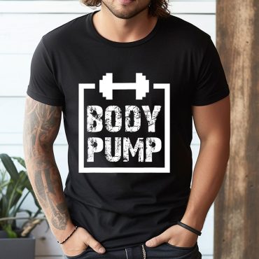 Body Pump Fitness Motivation T Shirt -Bodybuilding Gym T-Shirt - 114606